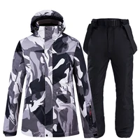 skiing jackets and pants men ski suit snowboarding sets very warm windproof waterproof snow outdoor winter clothes