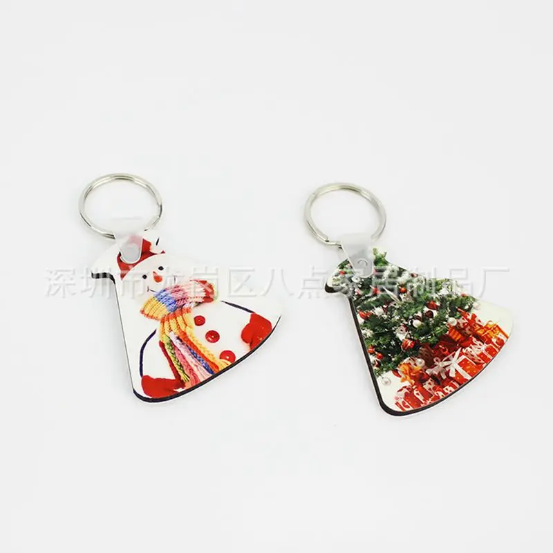 10 шт. односторонняя цепочка для ключей полуготовый продукт термопустая пластина