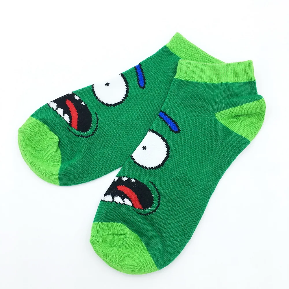 Короткие носки в стиле аниме Модельные туфли Дизайнерские короткие Тонкий носок