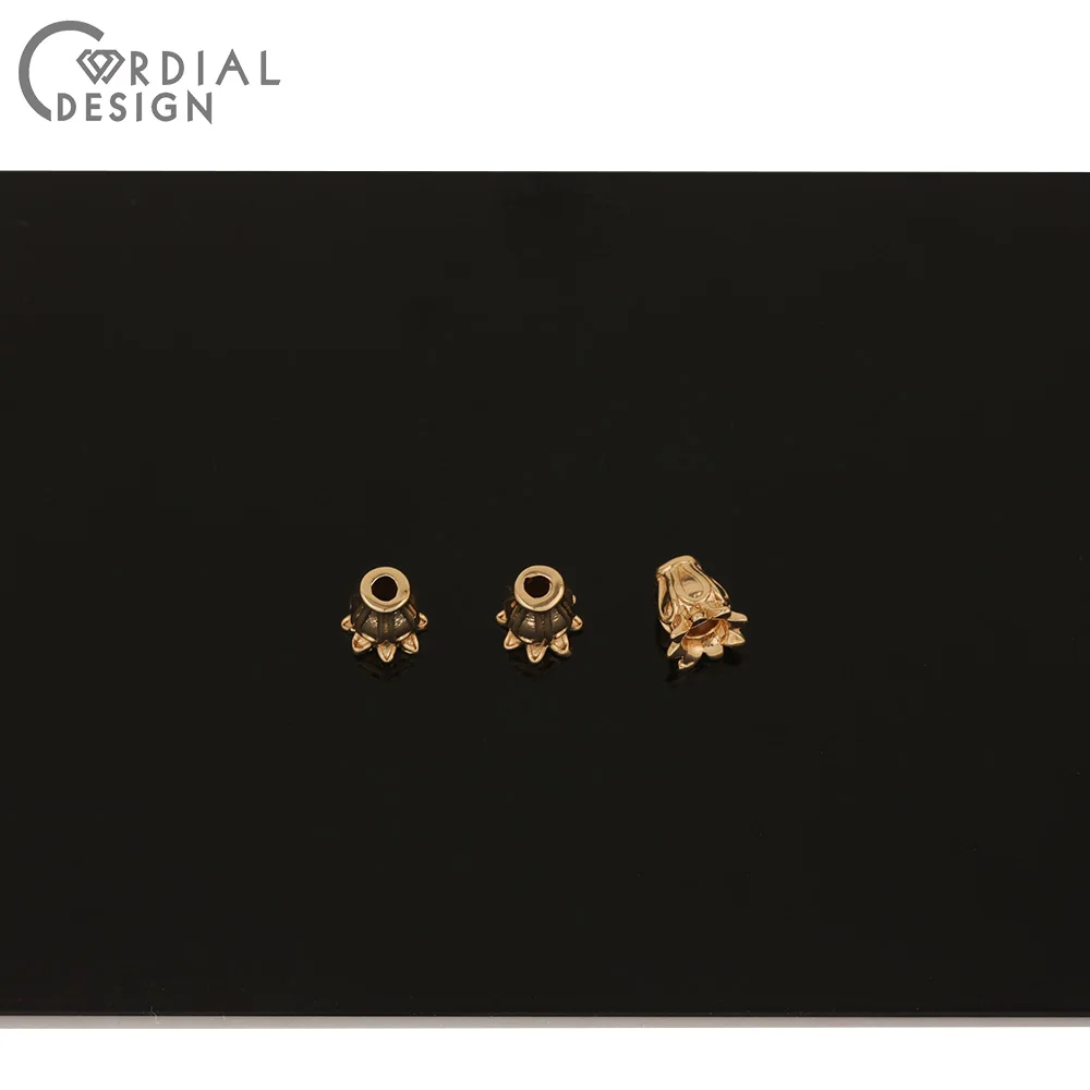 

Cordial Design 100Pcs 7*8MM Earrings Accessories/DIY Making/Hand Made/Connectors/Copper/Charms/Jewelry Findings & Components