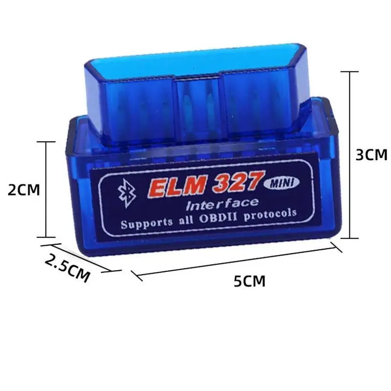 

Super Mini ELM327 OBD2 Scanner ELM327 Bluetooth V 1.5 OBD2 Car Diagnostic Tool For Android/Windows/Symbian OBDII