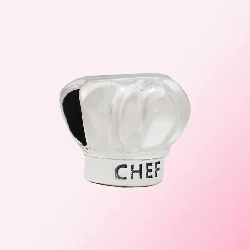 

PanDO 925 Sterling Silver Exclusive Custom Chef Hat DIY Beads 791500