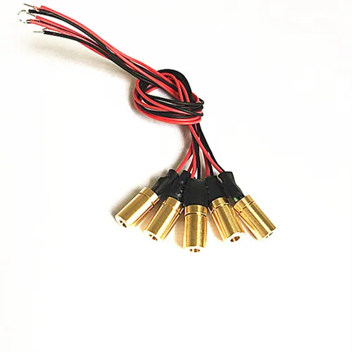 6mm 650nm 10mW Red Dot Laser Module Industrial Grade APC Driver | Инструменты