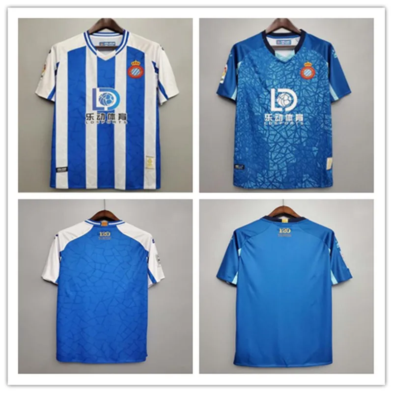 

2021 RCD Espanyol soccer jerseys Camisetas de FÃºtbol 20/21 R.D.T WU LEI Embarba Javi Puado Lopez football shirts Uniforms