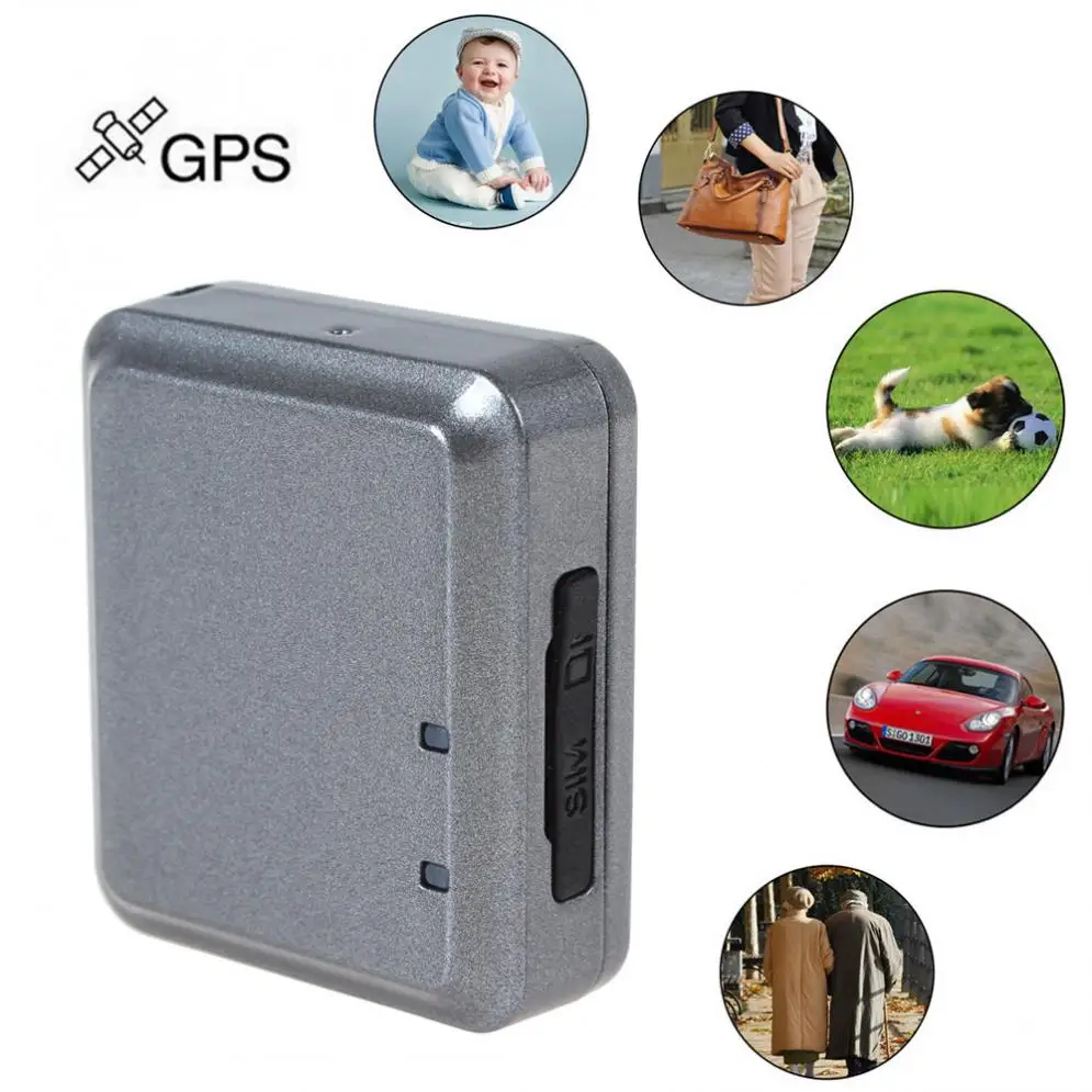 RF-V8 Super Mini GPS Tracker Vehicle Tracking Device Car Motorcycle GSM Locator Real-time Anti-theft Alarm with Lanyard | Автомобили и