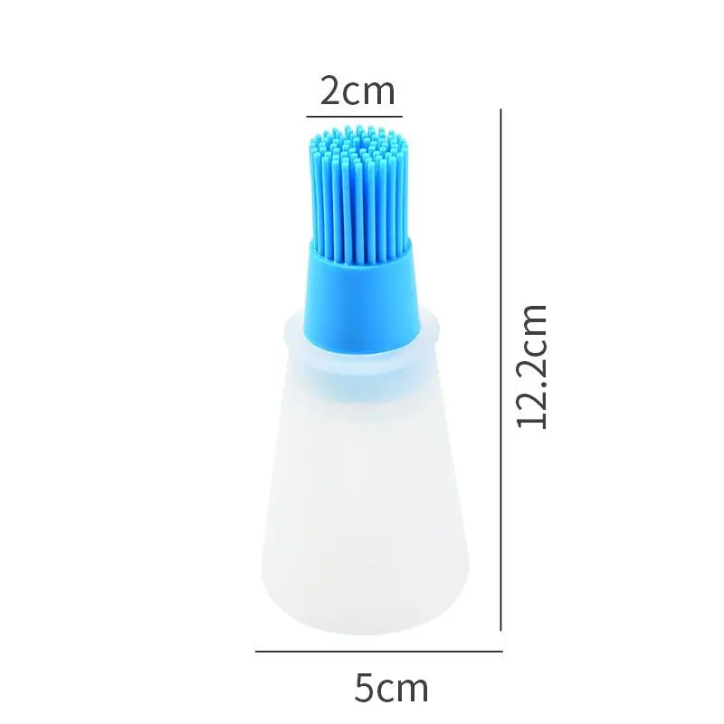 1 шт. портативная силиконовая бутылка для масла с кисточкой масло гриля жидкое