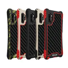 Luxury Heavy Duty Hybrid Rugged Armor Phone Case for Samsung Galaxy Note 10 S8 S9 S10 Plus Shockproof Metal Aluminum Doom Cover