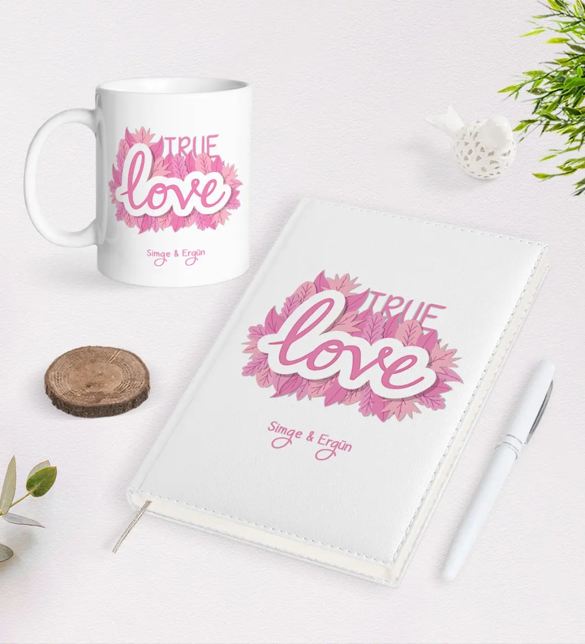 

Персонализированные ко Дню Святого Валентина 2021 Организатор ручка и кружка Seti-45