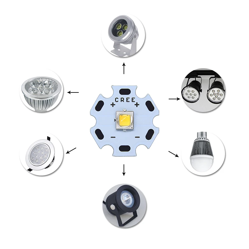 1 шт. CREE XML2 XM L2 LED T6 U2 10 Вт белый нейтральный теплый светодиодный излучатель высокой