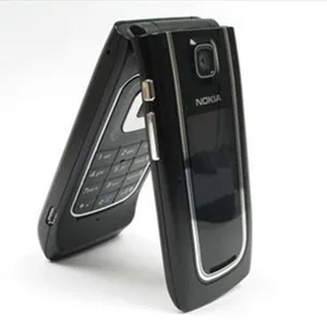nokia 6555 refurbished original unlocked phone dual screen slender flip folding modelmobile phone 3g unlocked mp3 bluetooth free global shipping