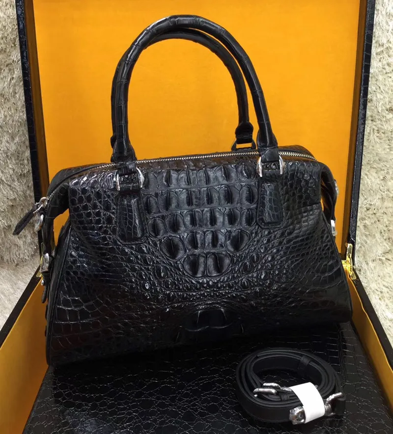 Необычная натуральная кожа аллигатора Женская Подушка кошелек из настоящей