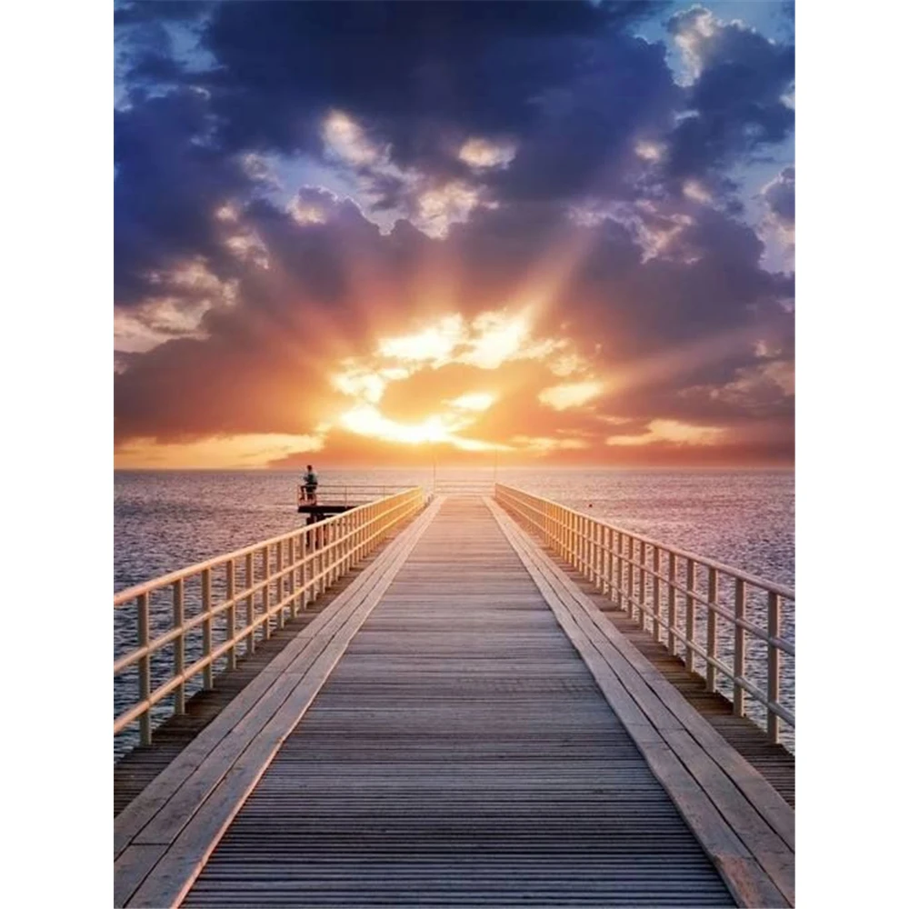 

Вышивка крестиком с изображением озера восхода солнца и лодки, наборы для вышивки 11CT, набор для рукоделия, хлопковая нить, Печатный холст