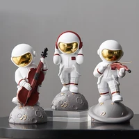 mini garden accessories decoration for home character resin halloween astronaut figurines living room space man christmas decor