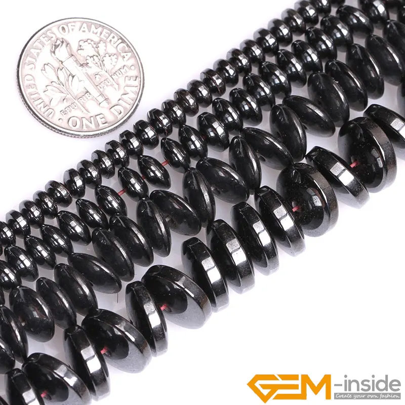 Магнитные бусины из гематита 15 дюймов|black hematite beads|beads naturalhematite beads |
