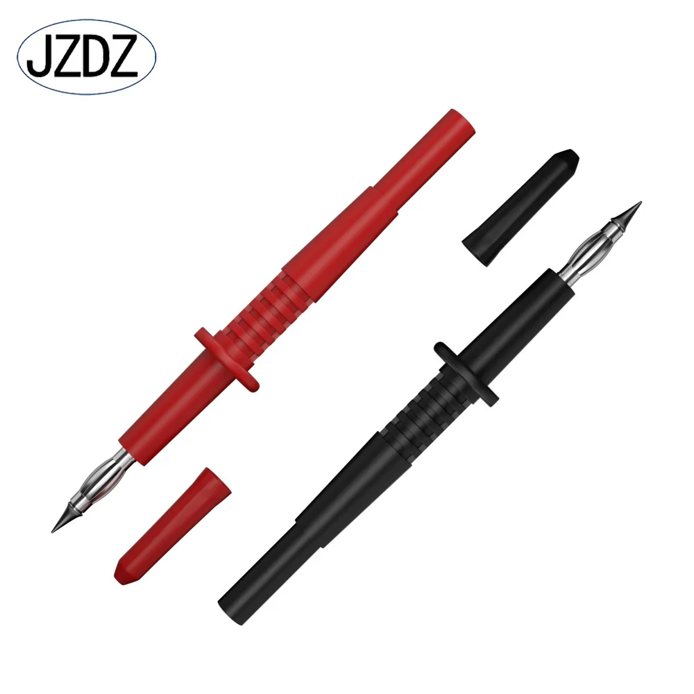 JZDZ 2 шт. тестовая ручка штырьковый тестовый зонд наконечники Электрический