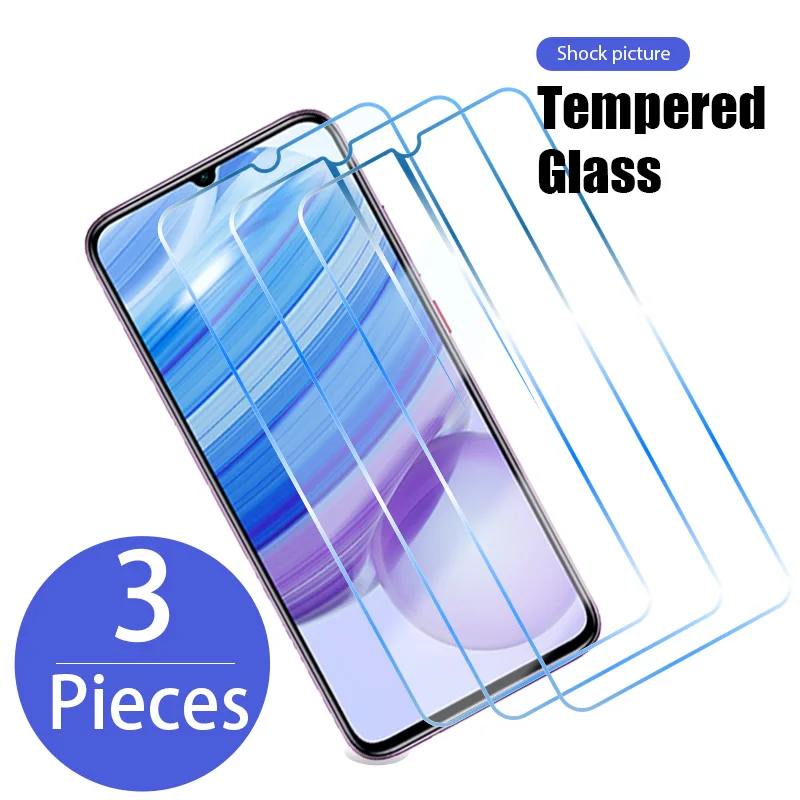3PCS Tempered Glass for Xiaomi Redmi Note 10 9 8 7 Pro 9S 8T Screen Protector for redmi note 4x 5a 4 5 10 pro 5g phone Glass