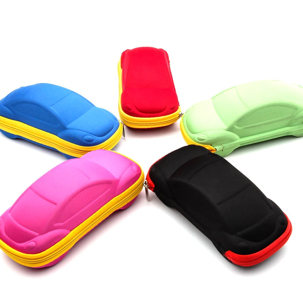 Футляр для очков на молнии в форме автомобиля EVA футляр чехол солнцезащитных