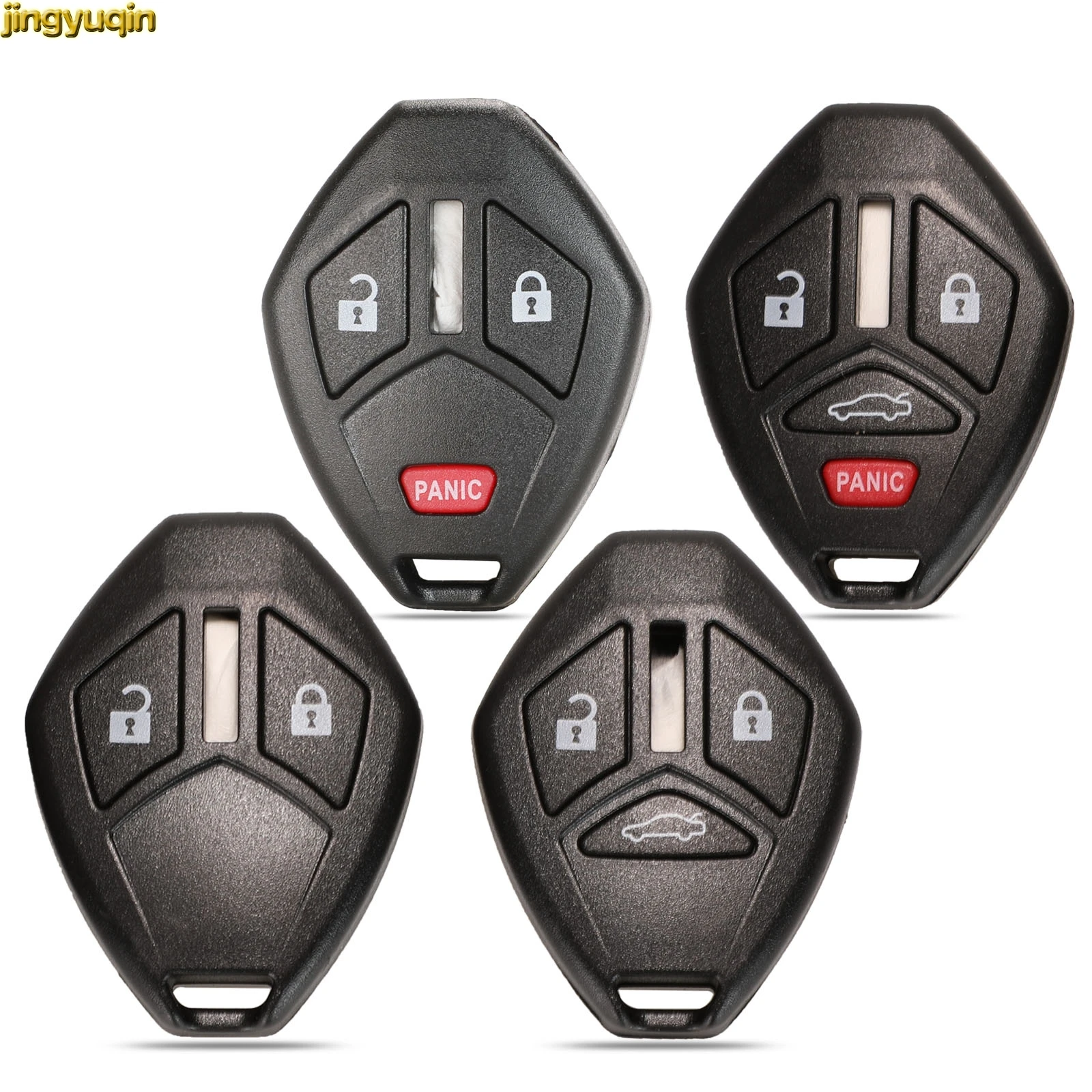 Jingyuqin дистанционный Автомобильный ключ оболочка для Mitsubishi Lancer Outlander Endeavor Galant 2/3/4