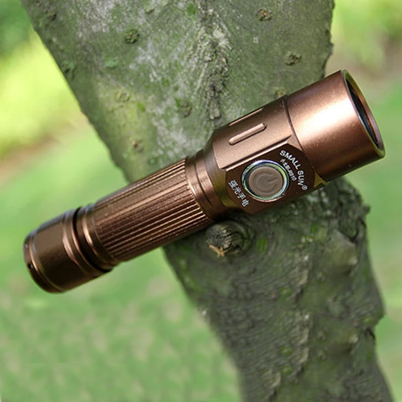 SMALL SUN Aluminum Alloy Super Powerful Led Rechargeable Flashlight Waterproof 18650 Camping Hiking Hunting Indoor Activities | Лампы и