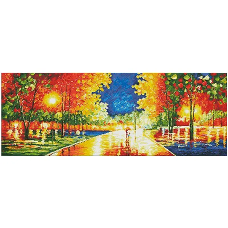 

Colorful life patterns Counted Cross Stitch 11CT 14CT 18CT DIY Chinese Cross Stitch Kits Embroidery Needlework Sets