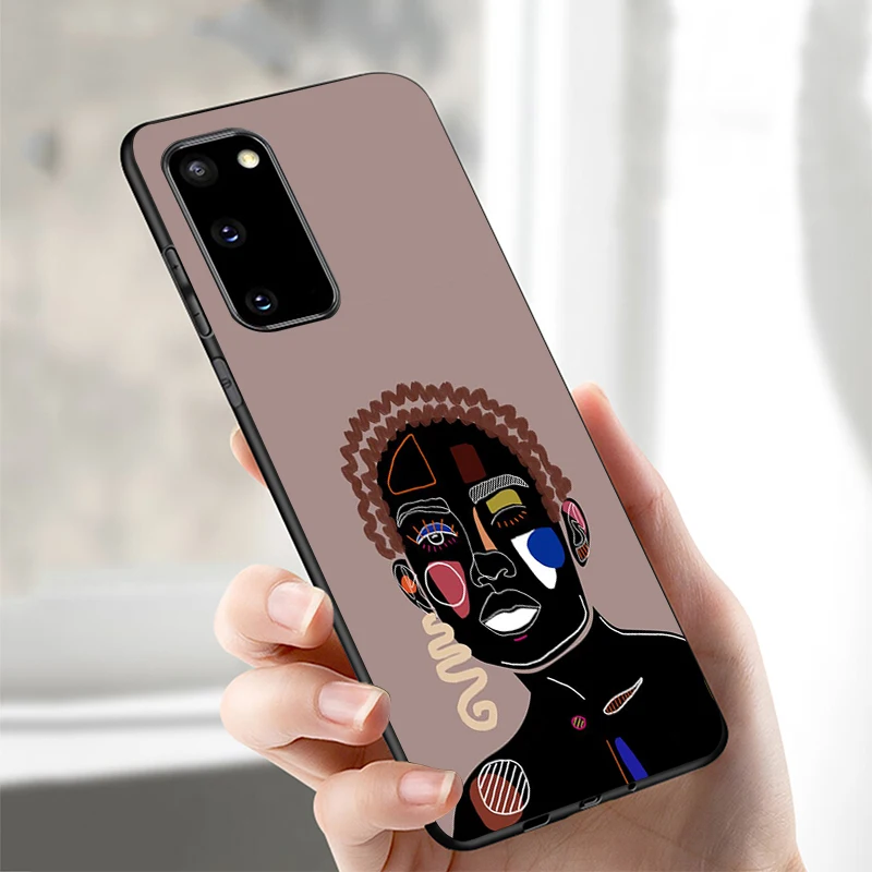 Graffiti black Soft phone Case For Samsung S20 S10 S9 S8 S7 edge Plus Lite Note 8 9 10 A6 A7 A8 A9 2018 Cover | Мобильные телефоны