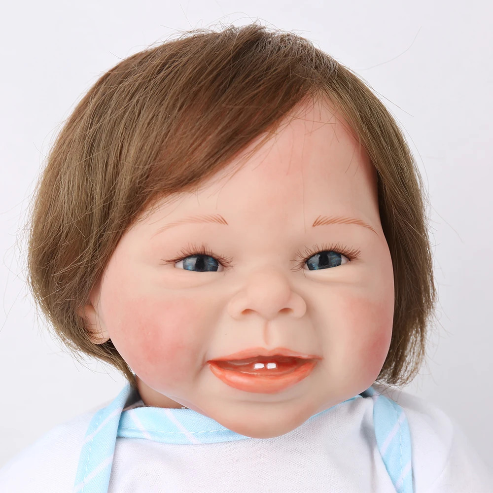 NPK реалистичные boneca reborn baby doll Мягкие настоящие сенсорные виниловые силиконовые