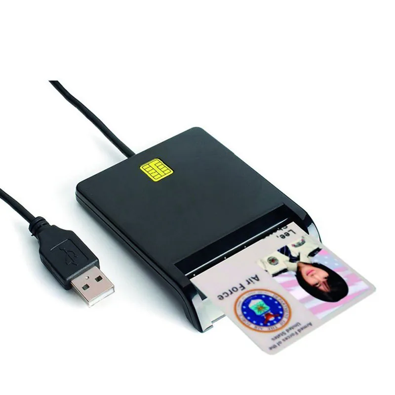 Считыватель смарт-карт типа C общий доступ кард-ридер CAC Для Sim/ATM/IC ID-карт VDX99 |