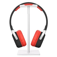 aluminum headphone stand headset holder for gamers gaming pc desk display holder rack accessories solid base universal hanger