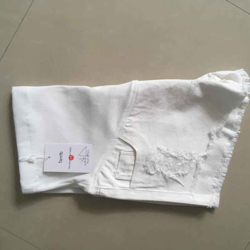 Новинка 2020 летние короткие джинсы для беременных белые джинсовые шорты штаны