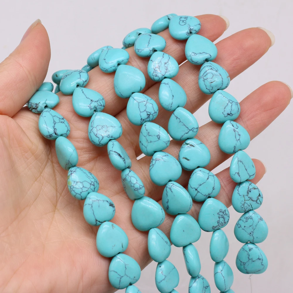 

Hot Sale Natural Stone Heart-shape Semi-precious Stones Beaded Handicrafts DIY Exquisite Necklace Bracelet Gift Making Wholesale