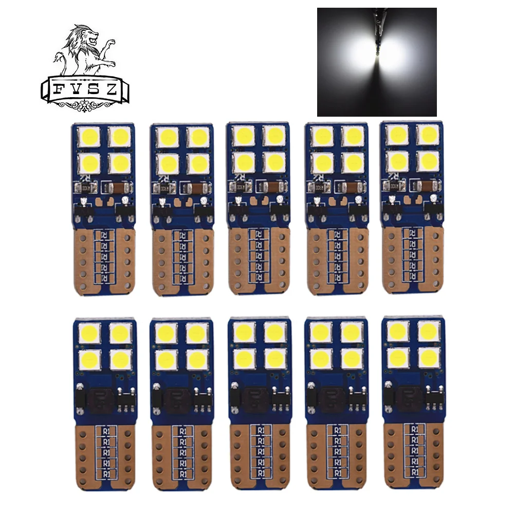 Светодиодный фонарь для парковки T10 W5W 194 168 COB 8SMD автомобильный клиновидный