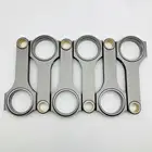 6 шт., кованые шатуны H-beam для Mercedes Benz M104 143 л, 51,6 мм, мм, 22 мм, один комплект