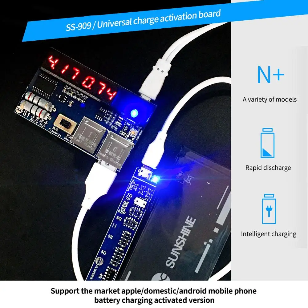 2020 NEW Universal Phone Battery Fast Charging and Activation Board for iPhone Samsung China Smartphone Repair Tool Set | Инструменты