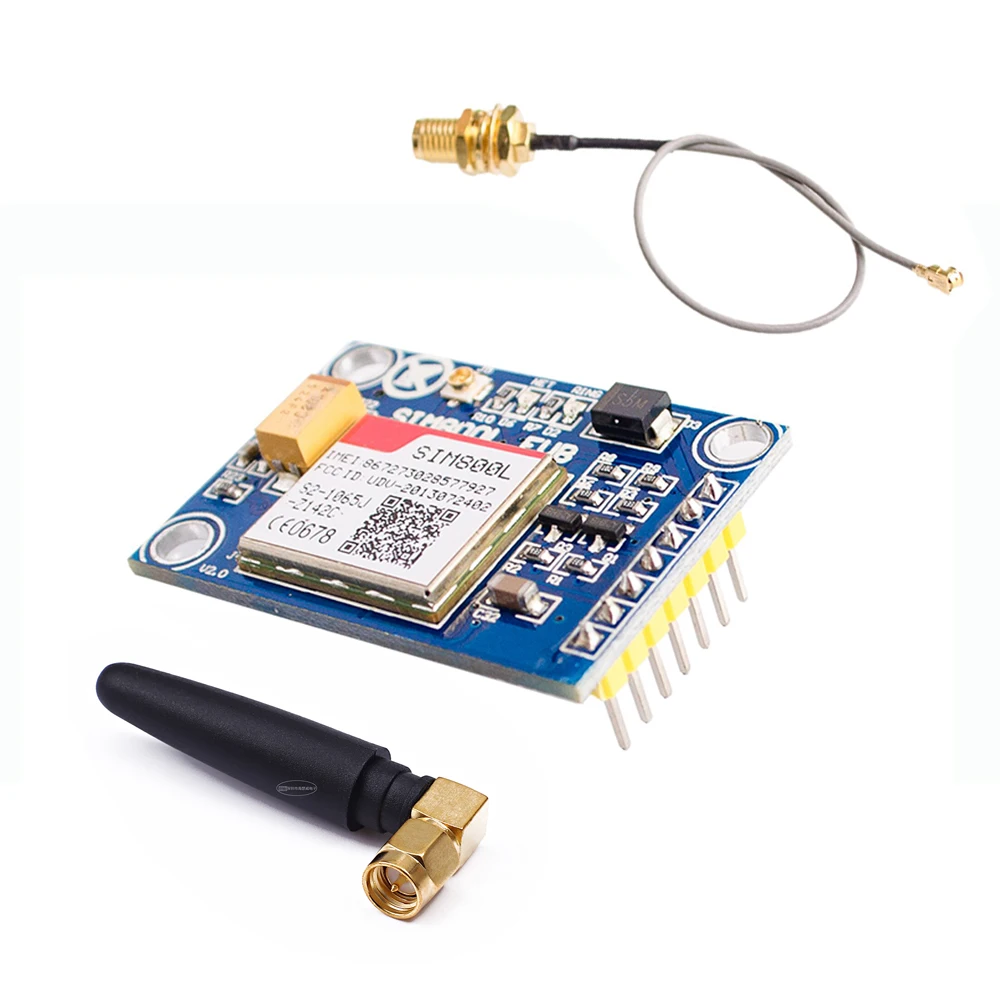 1 шт. Новый SIM800L GPRS GSM модуль с антенной PCB SIM плата четырехдиапазонный для