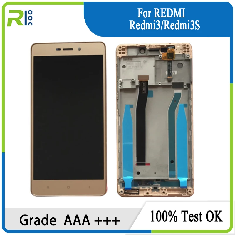 

ЖК-дисплей 5,0 "M & Sen для Xiaomi Redmi 3, Redmi 3S, Redmi 3 Pro, с сенсорной панелью, дигитайзер, рамка для Redmi 3X, ЖК-дисплей, оригинал