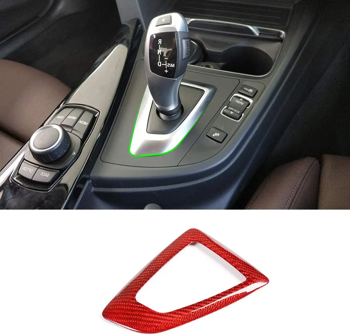 

Красная карбоновая центральная консоль для BMW 3 4 Series GT F30 F34 F32 F33 F36 (правый Привод)