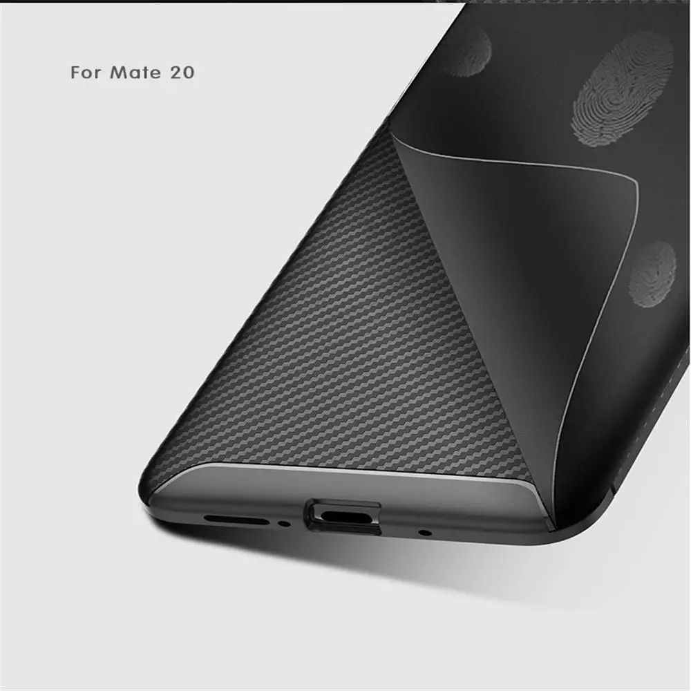 Роскошный чехол для телефона из углеродного волокна huawei mate 30 20 10 pro honor 8X 9X 9i 10i 20i V30