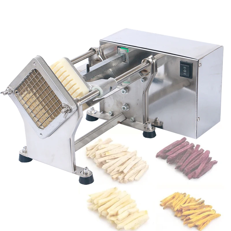 

Stainless Steel Potato Chips Making Machine French Fries Chopper Maker Cutting Manufacturer