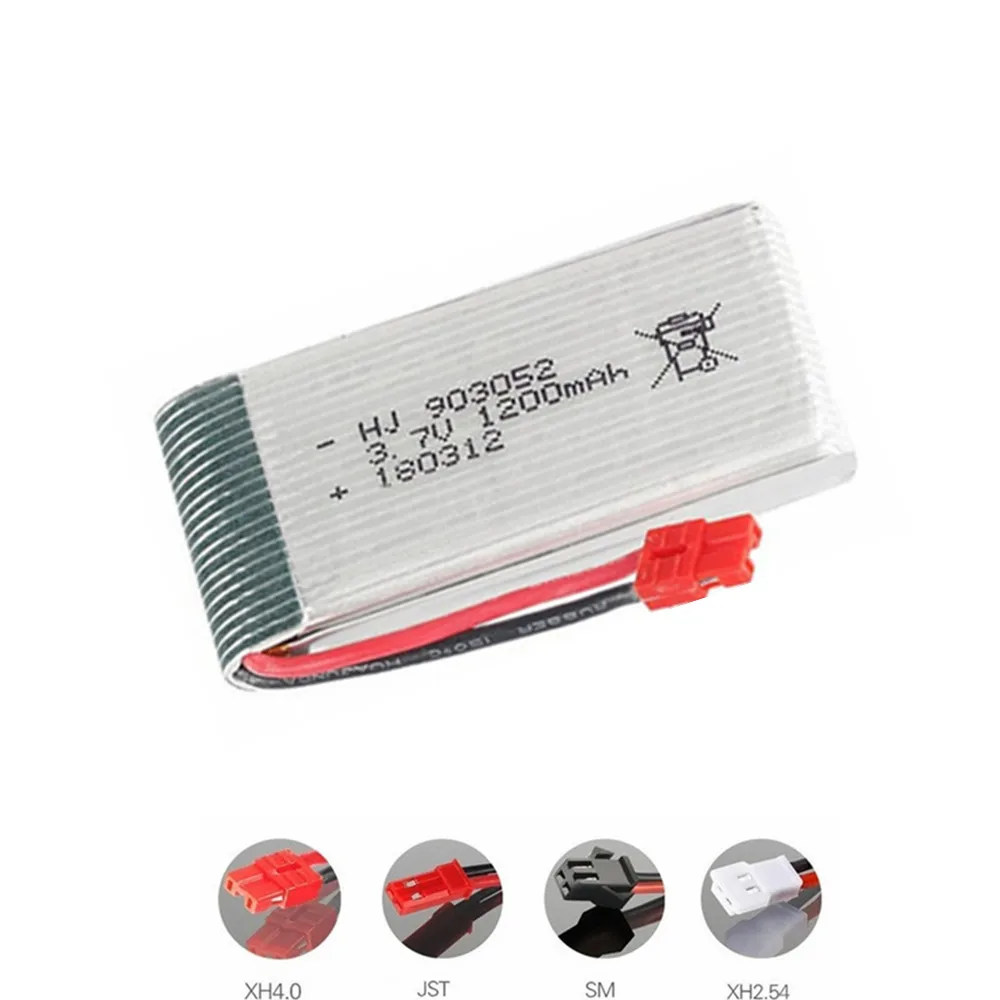 3.7V 1200mAh lipo Battery for H11D H11C Remote Control Helicopter Airplanes batteries 3.7 v 903052 JST Plug and charger set |