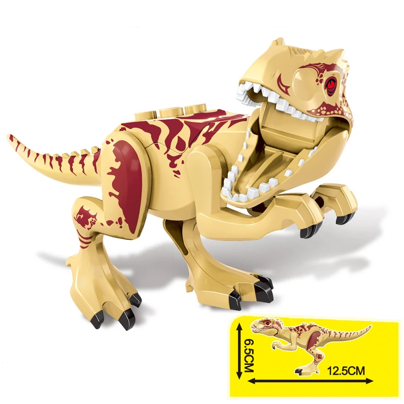 8 шт. Детский конструктор Мир Юрского периода|Блочные конструкторы| |