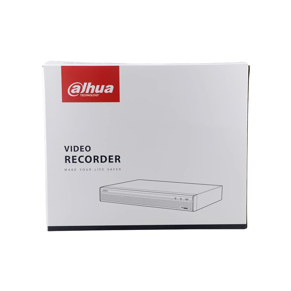 Оригинальный Dahua PoE NVR 4CH NVR2104HS P 4KS2 8CH NVR2108HS 8P 8MP 4K видео рекордер H.265 IP камера CCTV