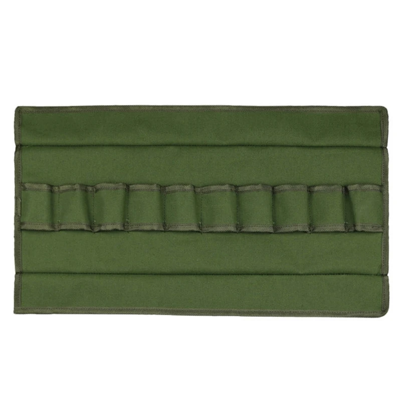 

Chef’s Knife Roll Case, Waxed Canvas Cutlery Knives Holders Protectors, Home Kitchen Cooking Tools