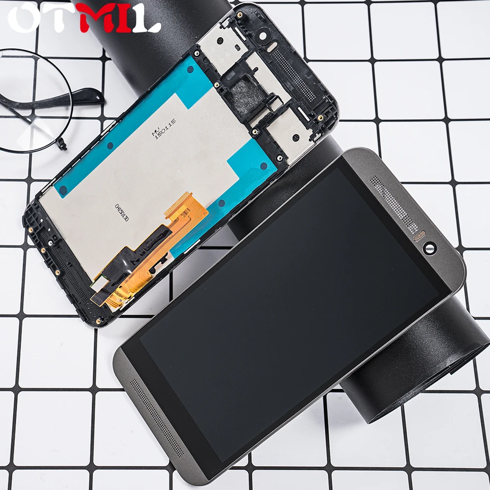 Sinbeda 100% протестирован для HTC ONE M9 5 0 &quotЖК дисплей с сенсорной рамкой дигитайзер One