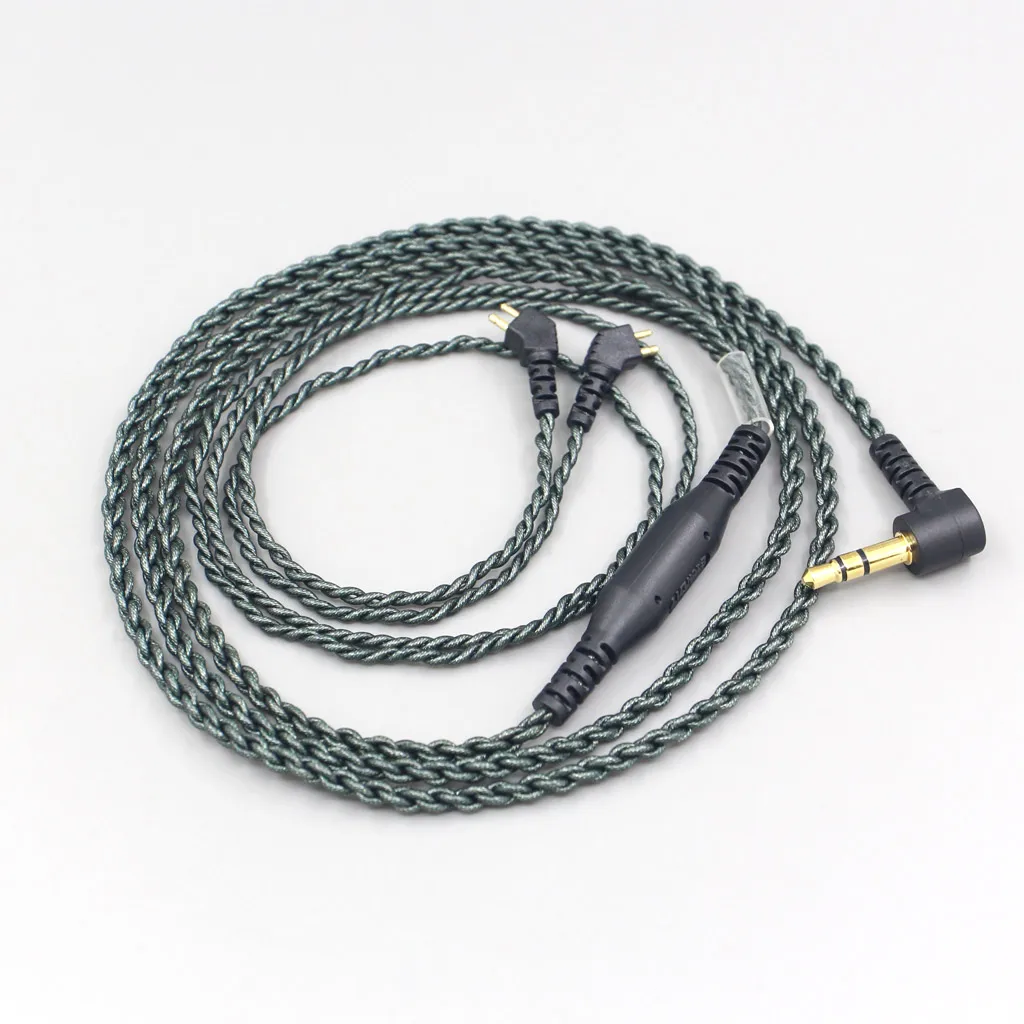 LN005656 100 Ом 22 серебристый фольгированный кабель для наушников Etymotic ER4B ER4PT ER4S ER6I ER4 |