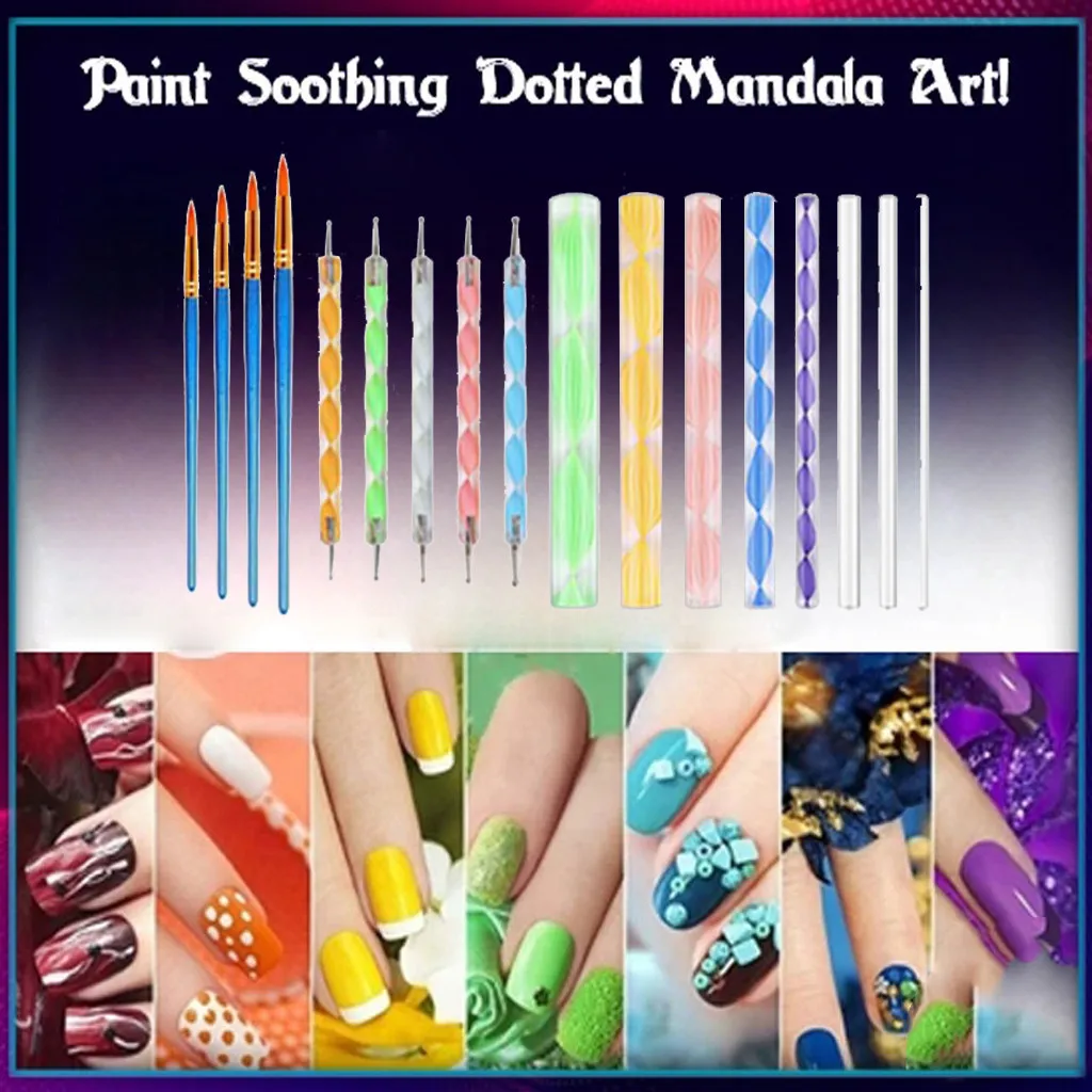 Набор инструментов для закрепления камней набор рисования ручка кисти трафарет