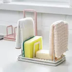 Кухонная настольная полка для тряпки, многофункциональная полка для хранения губки, мыла, сушилка для посуды