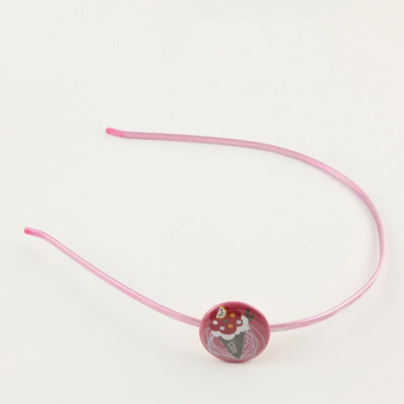 Aros para el pelo personalizados de 25MM, aros para el pelo para ni&ntilde;a bonita, 100 juegos-1