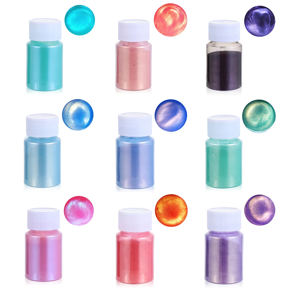 1 шт. 10g смолы Порошковая Слюда Порошок Смолы пигментных чернил эпоксидной
