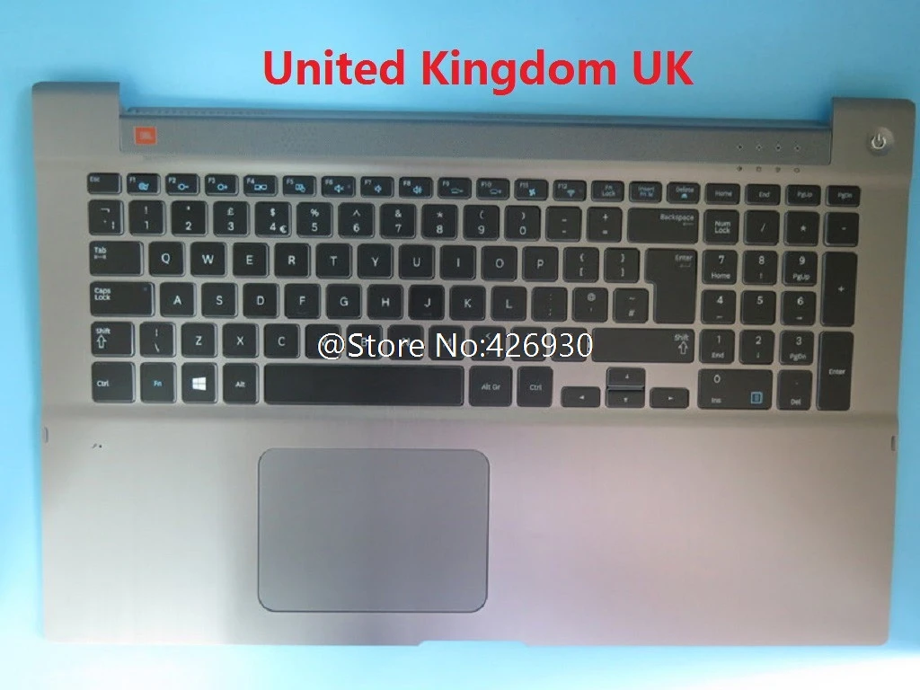 Ноутбук с подставкой и клавиатурой для Samsung NP700Z7C 700Z7C английский US Великобритания