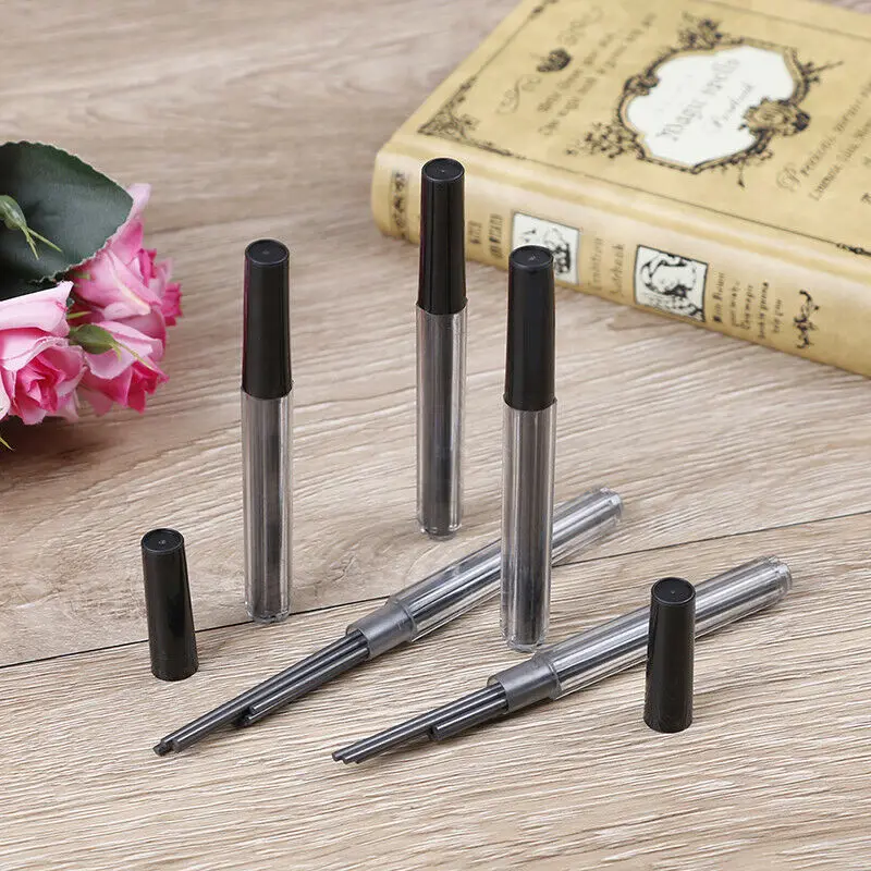 

40pcs/5tubes 2B HB Black 2.0mm Mechanical Pencil Holder Lead Refill